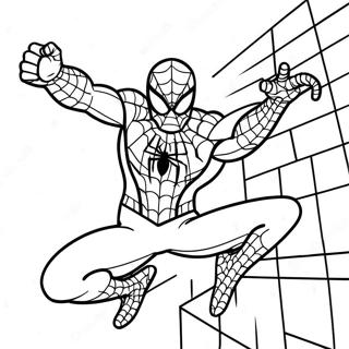 Spiderman Toiminta Asennossa Varityskuva 81316-23070