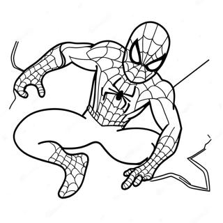 Spiderman Toiminta Asennossa Varityskuva 81316-23071