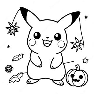 Halloween Pikachu Varityssivu 81414-23136