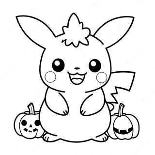 Sopo Halloween Pikachu Kurpitsan Kanssa Varityssivu 81415-23138