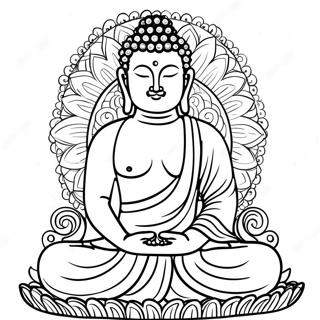 Rauhallinen Buddha Varityskuva 82213-23785