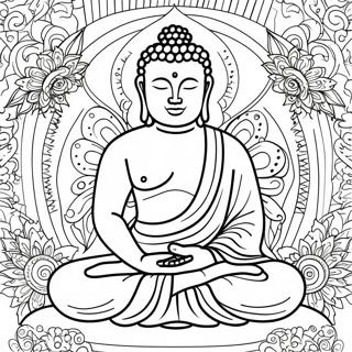 Rauhallinen Buddha Varityskuva 82213-23786