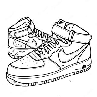 Tyylikas Air Force 1 Varityskuva 83730-24984