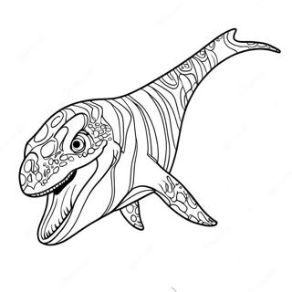 Mosasaurus Uimassa Meressa Varityskuva 83804-25030