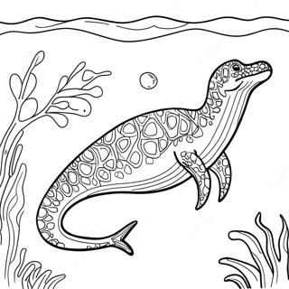 Mosasaurus Uimassa Meressa Varityskuva 83804-25031