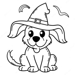 Pelottava Musta Koira Noitahatulla Varityskuva 84012-25202