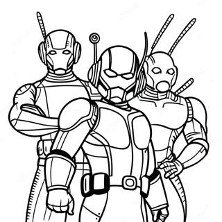 Muurahaismies Ystavien Kanssa Varitettava Sivun 85391-26355