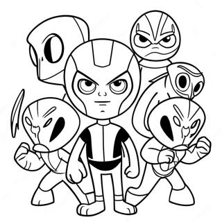 Piirretty Verkko Värityssivut