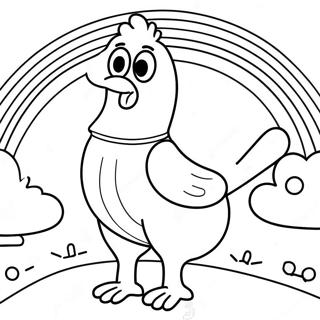 Chica Sateenkaari Taustalla Varittamissivu 87648 28119