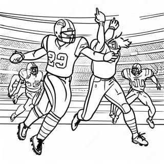 Dynaaminen Superbowl 2024 Touchdown Varittamissivu 87674 28137