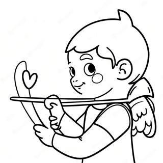 Seikkailunhaluinen Poika Cupidon Jousella Varityskuva 88806 29189