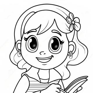 Hauska Dork Diaries Hahmojen Varittamislehti 88983-29317