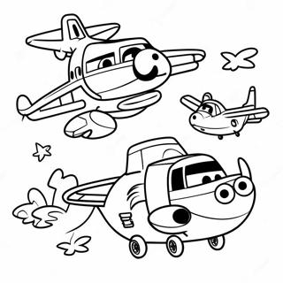 Super Wings Lentoseikkailu Varittamissivu 89214-29497