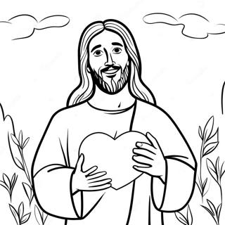 Iloinen Jeesus Sydan Kadessa Varityskuva 89963-30084