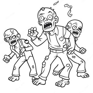 Zombi Hahmot Toiminnassa Varittamissivu 90636-30597