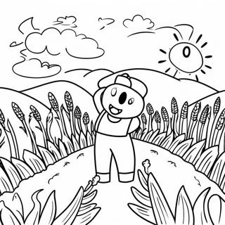 Iloinen Maissipelto Varittamissivu 91559-31390