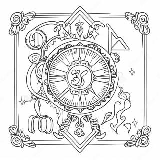 Lumoavat Tarot Symbolit Varityskuva 92121-31833