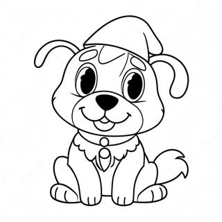 Bluey Jouluhattu Paalla Varittamissivu 92272-31945