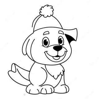 Bluey Jouluhattu Paalla Varittamissivu 92272-31948