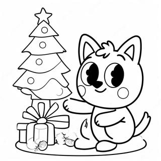 Bluey Ja Bingo Koristelevat Puuta Varittamissivu 92273-31952