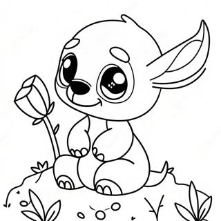 Sopo Stitch Kukkien Kanssa Varityskuva 92376-32025