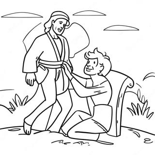 Hyvan Sydamen Omaava Hyva Samarialainen Varityskuva 93484-32895