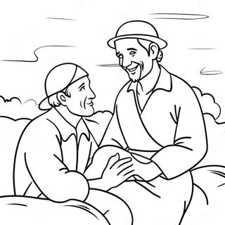 Hyvan Sydamen Omaava Hyva Samarialainen Varityskuva 93484-32896