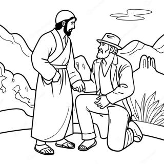 Hyva Samarialainen Ja Matkustaja Varityskuva 93485-32899