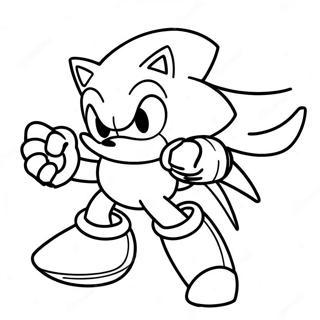 Dynaaminen Hopeinen Sonic Toiminta Varityskuva 93946 33247