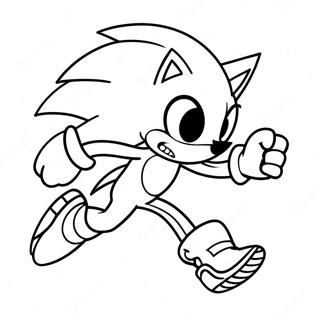 Hopeinen Sonic Juoksee Nopeasti Varityskuva 93947 33252