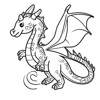 Mystinen Lohikaarme Lentaa Varityskuva 93973-33269