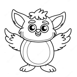 Iloinen Furby Tanssimassa Varityskuva 94101 33369