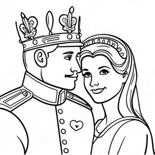 Kuninkaallinen Prinssi Ja Prinsessa Varityskuva 94152-33406