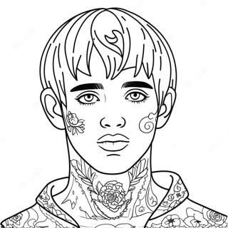 Lil Peep Värityskuvat