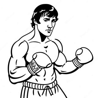 Rocky Balboa Harjoittelee Varittamissivu 94435-33700