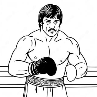 Rocky Balboa Harjoittelee Varittamissivu 94435 33837