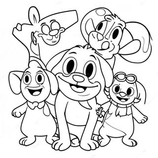 Courage Pelkurikoira Ystavien Kanssa Varityskuva 95338-34536