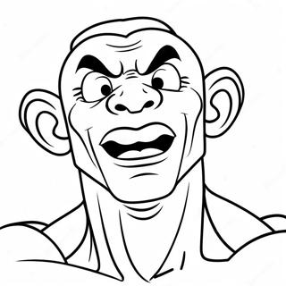 Lihasmiehen Hauska Naama Varityskuva 95667 34825