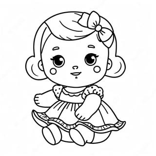 Suloisen Vauvanuken Mekko Varityssivu 96442 35427