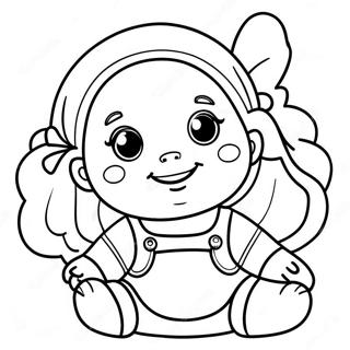 Hymyileva Vauvanukke Varityssivu 96443 35431