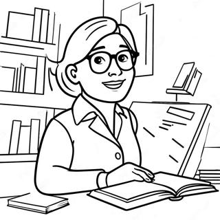 Dynaaminen Opettaja Ammatti Varityskuva 96829 35730