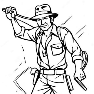 Indiana Jones Ruoskan Kanssa Varityskuva 97390-36328