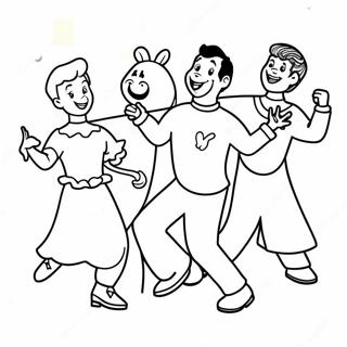 Wiggles Tanssivat Hahmot Varityskuva 99548 38329